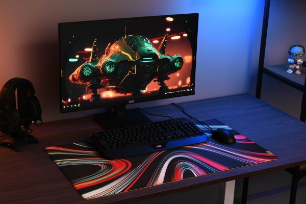 2E GAMING Mouse Pad PRO Speed D05, XL (800x450x3mm), multicolor