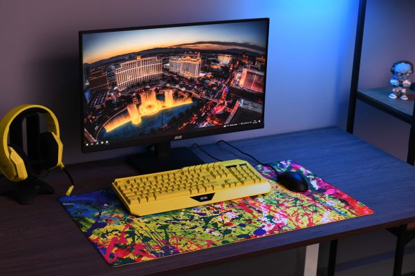 2E GAMING Mouse Pad PRO Speed D07, XL (800x450x3mm), multicolor