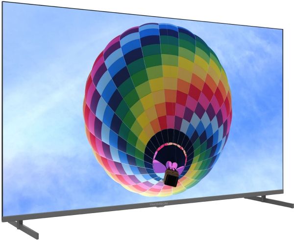 TV 65" Thomson QLED 4K 60Hz Smart Google TV Black