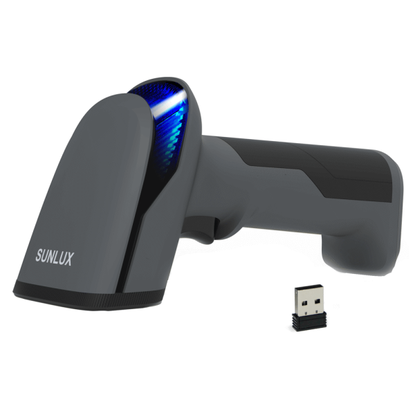 Barcode Scanner Sunlux XL-9620D, Bluetooth, USB, USB-VCP, Barcode Scanner, Black