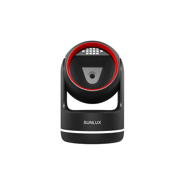 Barcode Scanner Sunlux XL-2610A, USB-HID, RS-232, USB-VCP, Barcode Desktop Scanner, Black