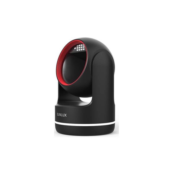 Barcode Scanner Sunlux XL-2610A, USB-HID, RS-232, USB-VCP, Barcode Desktop Scanner, Black