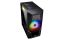 2E GAMING Computer case  TURBO (G2057B) , MidT, 2xUSB2.0,1xUSB3.0, 1x200+3x120ARGB,TG (side panel),without PSU,black