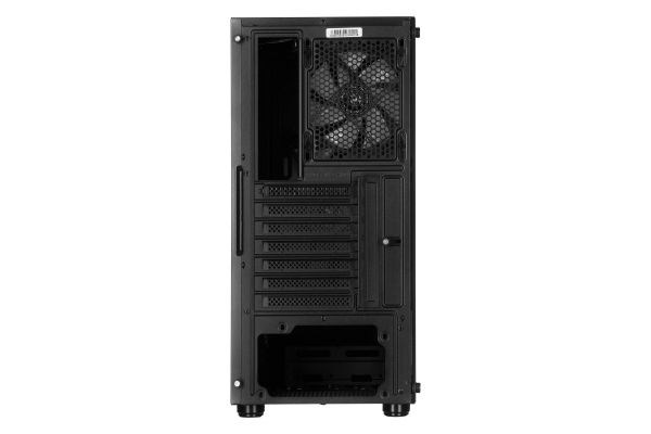 2E GAMING Computer case  TURBO (G2057B) , MidT, 2xUSB2.0,1xUSB3.0, 1x200+3x120ARGB,TG (side panel),without PSU,black