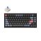 Keyboard mechanical Keychron Q1 75Key, Gateron Phantom Blue, Hot-Swap, QMK, Knob, USB-A, EN, RGB
