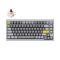 Keyboard mechanical Keychron Q1 84Key, Gateron G PRO Brown, USB-A, Hot-Swap, QMK, Knob, EN, RGB