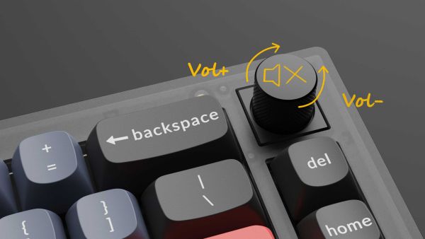 Keychron  V2 68Key, K Pro Red, Hot-Swap, QMK, Knob, USB-A, EN/UKR, RGB, Fros