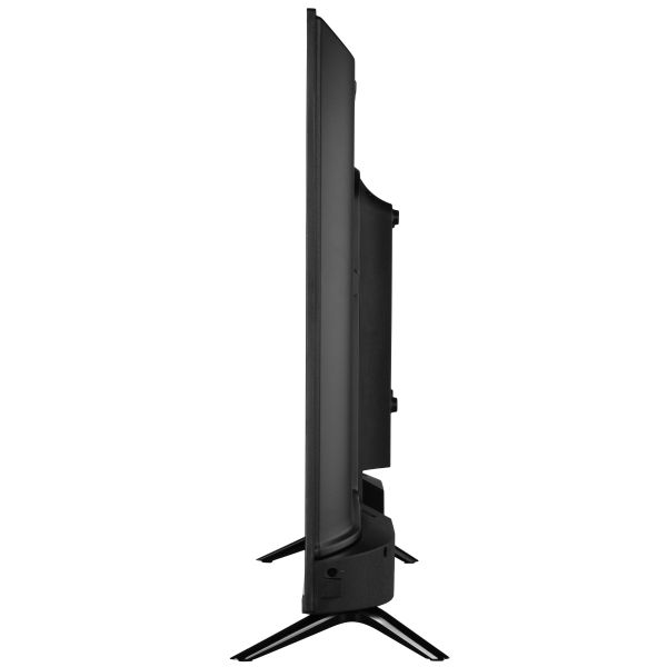 TV Set 43" 2E QLED 4K 60Hz Smart Google TV Black