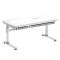 2E Computer table CE301K-MECHANIC, height adjustment, mechanical, 54/76х120x60cm, white
