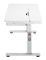 2E Computer table CE301K-MECHANIC, height adjustment, mechanical, 54/76х120x60cm, white