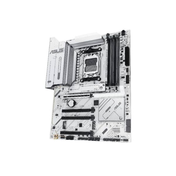 ASUS Motherboard X870 MAX GAMING WIFI7 W sAM5 X870 4xDDR5 M.2 HDMI USB Type-C WiFi BT ATX white