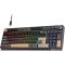 Royal Kludge RK R98PRO-PT-XW RGB Mechanical Keyboard, Beige Switch, Hot Swappable, Wired, Phantom