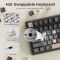 Royal Kludge RK R98PRO-PT-XW RGB Mechanical Keyboard, Beige Switch, Hot Swappable, Wired, Phantom