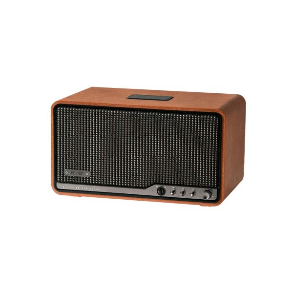 Speaker Edifier S300 80W, Bluetooth, WiFi (Apple AirPlay), Type-C, AUX, Hi-Fi Tabletop Speaker, Hi-Res Audio LDAC Brown