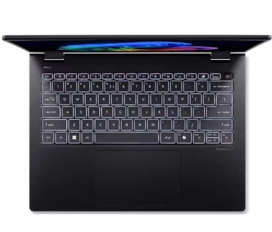 Acer Notebook TravelMate TMP614-73 14" 2.8K OLED, Intel U5-125H, 16GB, F512GB, UMA, Win11P, black