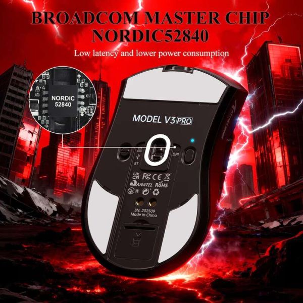 Attack shark V3 PRO Black