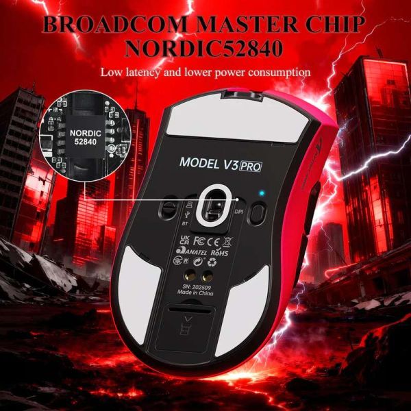 Attack shark V3 PRO Black