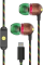 House of Marley EM-JE042-RA S. JAMAICA WIRED USB-C EARBUDS Rasta