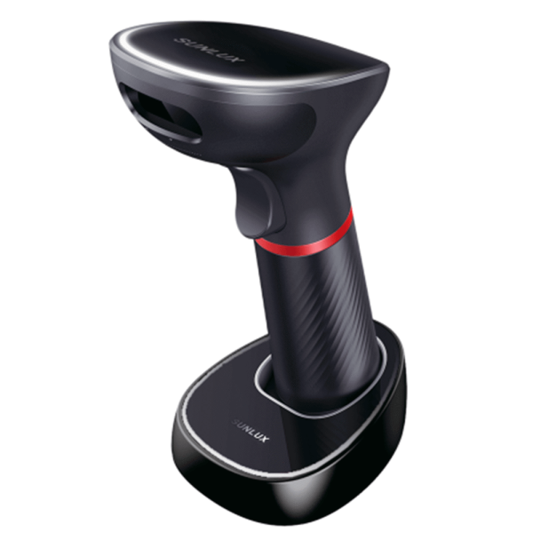 Barcode Scanner Sunlux XL-9610, 2D, Bluetooth, USB, USB-VCP, Barcode Scanner, Black