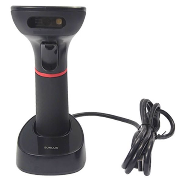 Barcode Scanner Sunlux XL-9610, 2D, Bluetooth, USB, USB-VCP, Barcode Scanner, Black