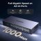 UGREEN CM740 (35374EU), 24-Port Gigabit, Switch, Gray