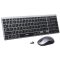 Keyboard+mouse UGREEN MK552 (85513), Wireless, USB, Bluetooth, Keyboard And Mouse, Grey