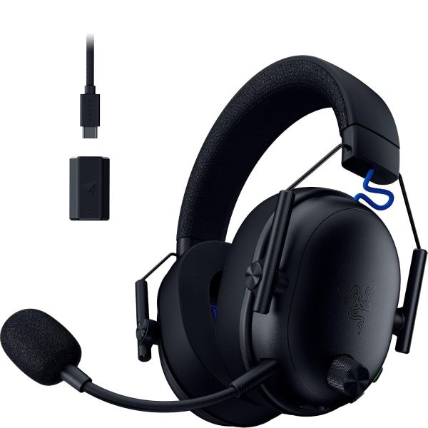 Razer BlackShark V3 Wireless PlayStation Gaming Headset, Black