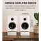 Speaker Edifier M60, 66W, Type-c, AUX, Bluetooth, Compact Desktop Speakers, White
