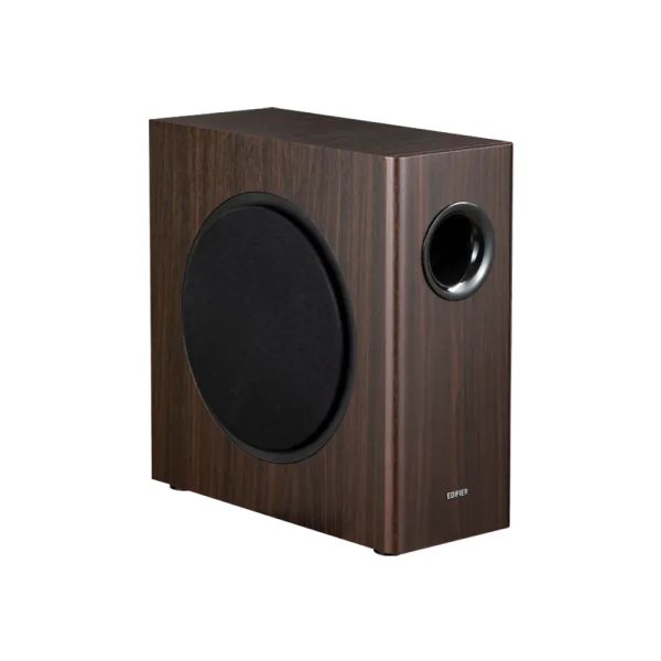 Subwoofer Edifier T5s, 70W, RCA, Powered Subwoofer, Brown
