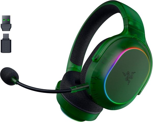 Razer Headset Barracuda X Chroma, BT/WL, RGB, Phantom Green Ed.