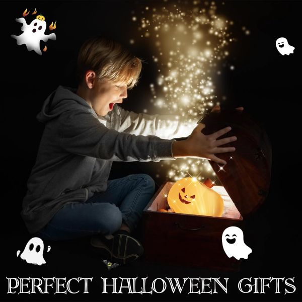 Pumpkin Night Light for Kids