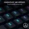 Razer Keyboard mechanical BlackWidow V4 X, 110key, Green Switch, USB-A, EN, RGB, black