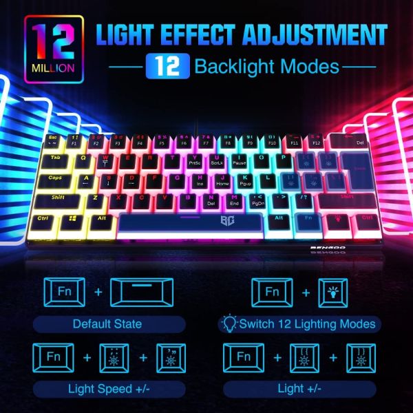 BENGOO Mechanical Gaming Keyboard