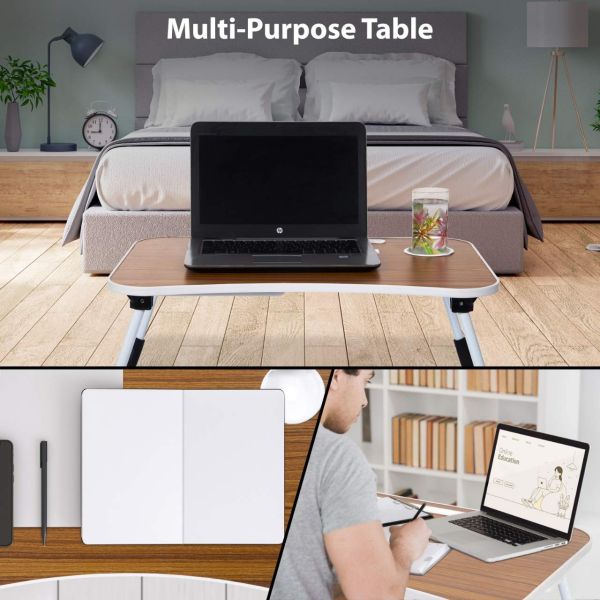 Laptop Table with Cup Holder