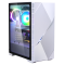 Zalman Computer case   Z3 Iceberg, MidT, 1xUSB2.0,2xUSB3.0, 2x120mm, TG (side panel), without PSU, white