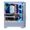 Zalman Computer case   Z3 Iceberg, MidT, 1xUSB2.0,2xUSB3.0, 2x120mm, TG (side panel), without PSU, white