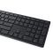 DELL Pro Wireless Keyboard and Mouse - KM5221W - Russian (QWERTY) - Black
