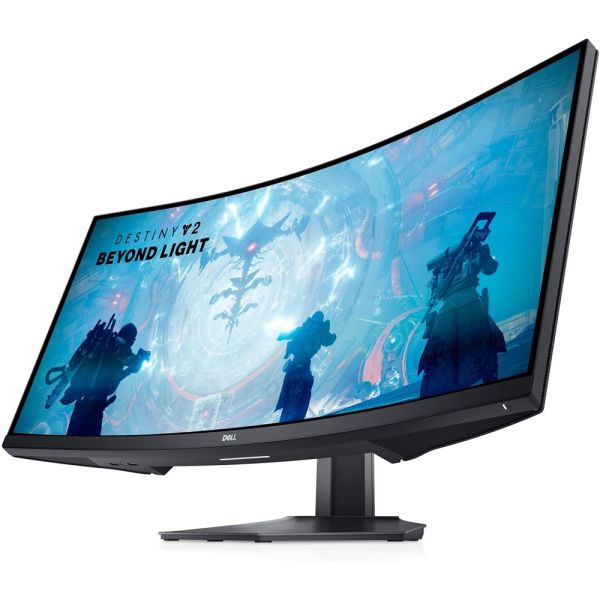 DELL Monitor 34" S3422DWG 2xHDMI, DP, USB, Audio, VA, 3440x1440, 21:9, 144Hz, 1ms, CURVED, FreeSync, HDR400