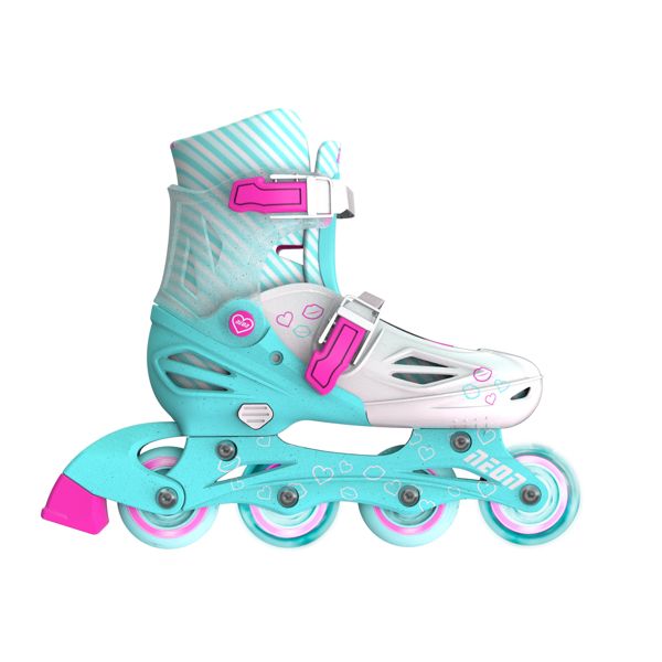 NEON COMBO SKATES (SIZE 12-2) TEAL PINK 4L/13L/16L CL 4PK