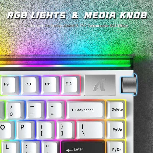 Attack shark R85 HE Starlight white