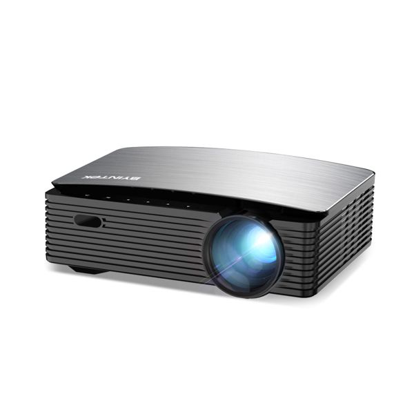 BYINTEK MOON K25 Smart Full HD 4K Home Theater Projector, LCD, LED, Android 9.0 OS, 2.4G/5G WiFi, BT4.0, RAM 1G DDR3, ROM 8G, Black