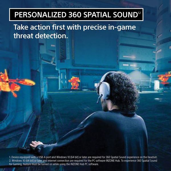 Headphone/ Sony/ Sony INZONE H3 Wired Gaming Headset Black