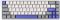 Keyboard: AULA WIN68 HE MAX RGB Wired Gaming Keyboard White/Gray/Blue (Wing Chun Magnetic Switch)