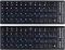 Russian Keyboard Stickers Blu