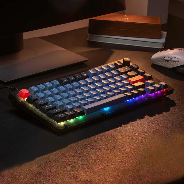 Keychron V5 100Key, K Pro Red, Hot-Swap, QMK, Knob, USB-A, EN/UKR, RGB, Fros