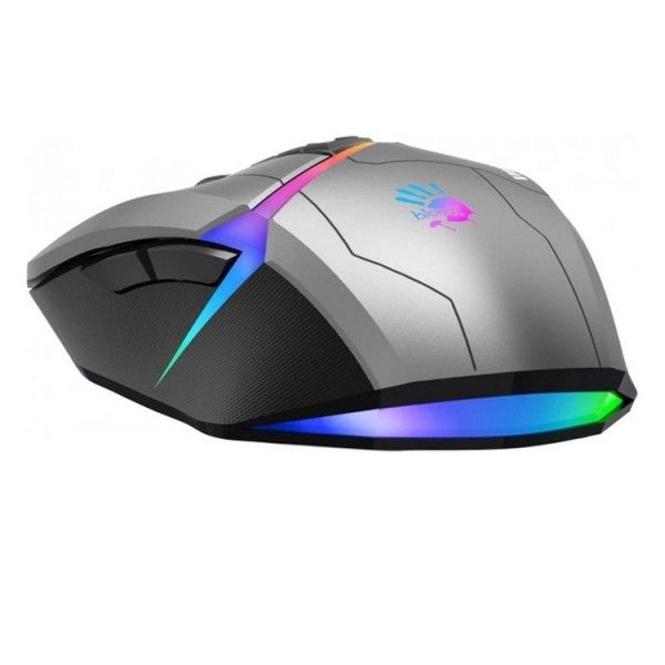 Mouse: A4tech Bloody W60 Max RGB Gaming Mouse Gun Grey