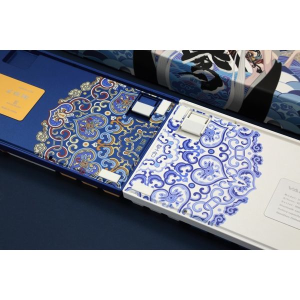Varmilo Keyboard VA87M Lovebirds-I, Cherry MX Blue,EU