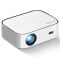 BYINTEK K45 Smart Home Theater Projector, FHD, Support 4K, Android 9.0, LCD, LED, 700 ANSI lumens, WiFi, BT4.0, White