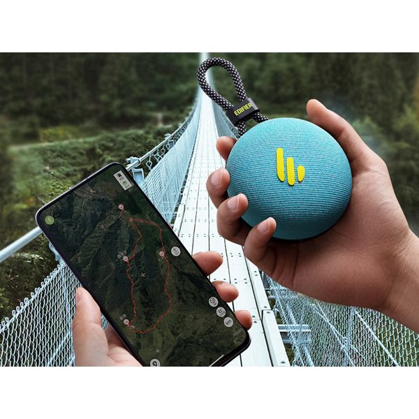 Speaker Edifier MP100 Plus, 5W, Wireless, Bluetooth, IPX7, Portable Speaker, Lake Green
