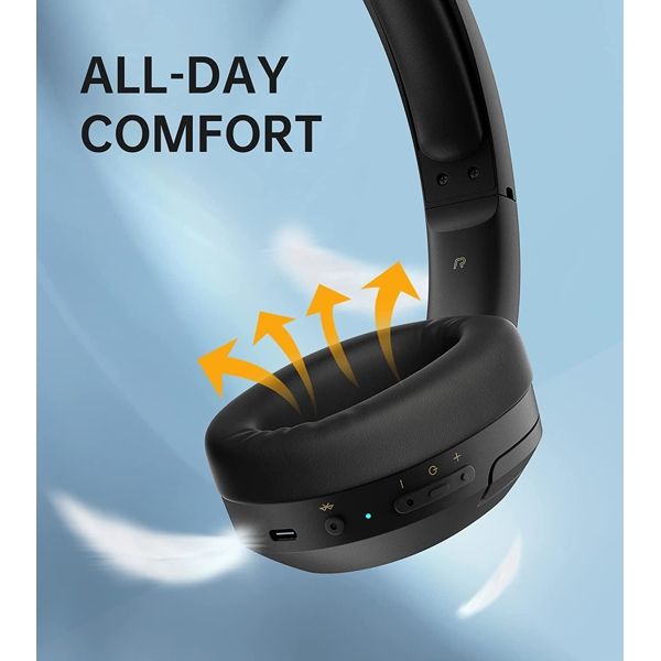 Headphones Edifier W820NB, Headset, Wireless, Bluetooth, Black